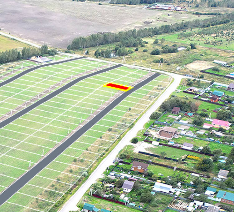 Егорки уч.№148 - Земельный участок кадастровый номер 50:30:0020117:772