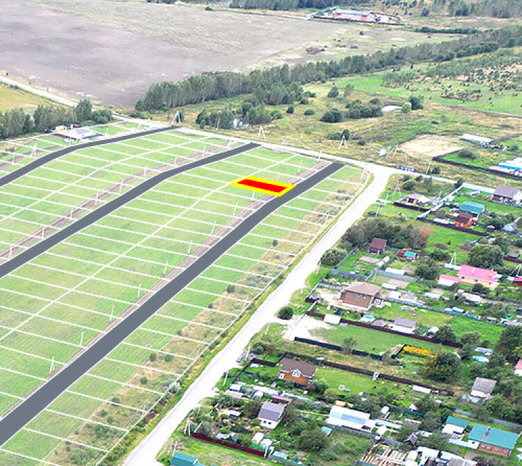 Егорки уч.№147 - Земельный участок кадастровый номер 50:30:0020117:775