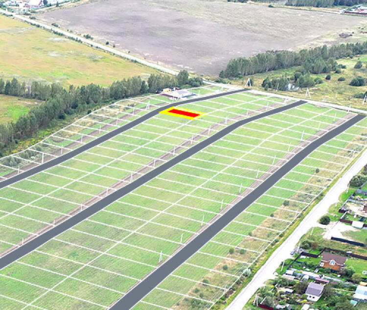 Егорки уч.№67 - Земельный участок кадастровый номер 50:30:0020117:780