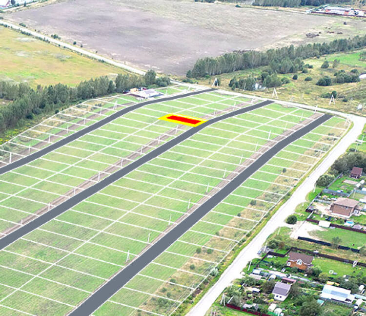 Егорки уч.№78 - Земельный участок кадастровый номер 50:30:0020117:781