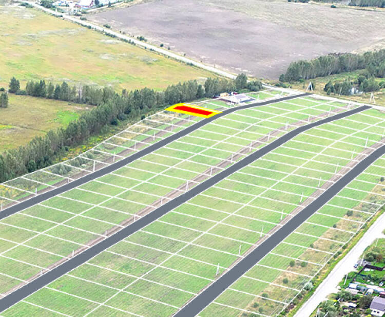 Егорки уч.№6 - Земельный участок кадастровый номер 50:30:0020117:782