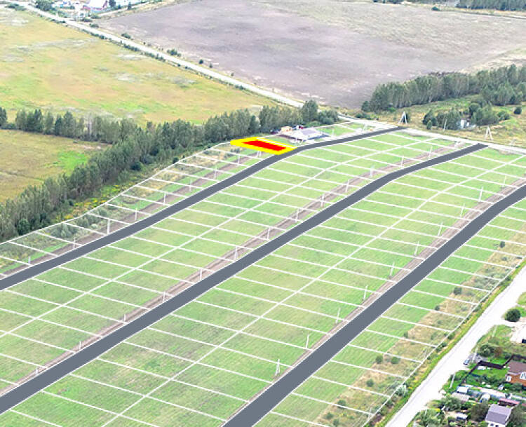 Егорки уч.№5 - Земельный участок кадастровый номер 50:30:0020117:783