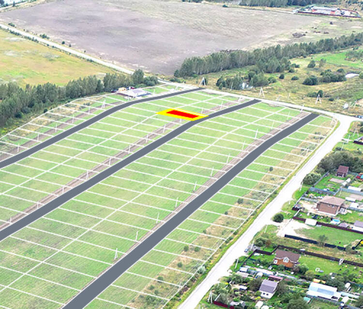 Егорки уч.№77 - Земельный участок кадастровый номер 50:30:0020117:787