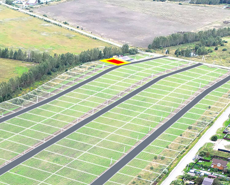 Егорки уч.№4 - Земельный участок кадастровый номер 50:30:0020117:788