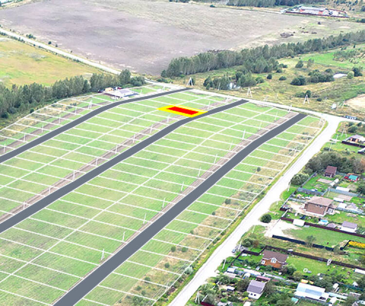 Егорки уч.№76 - Земельный участок кадастровый номер 50:30:0020117:790