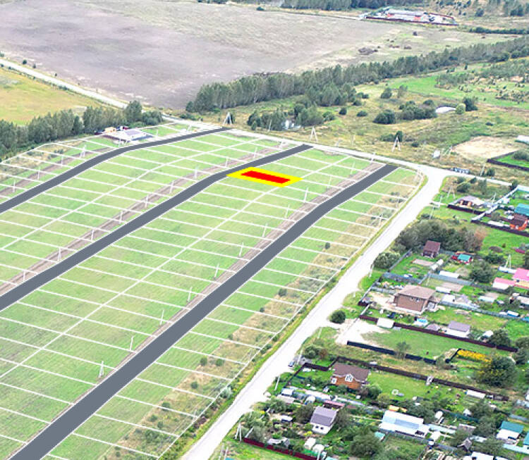 Егорки уч.№140 - Земельный участок кадастровый номер 50:30:0020117:801