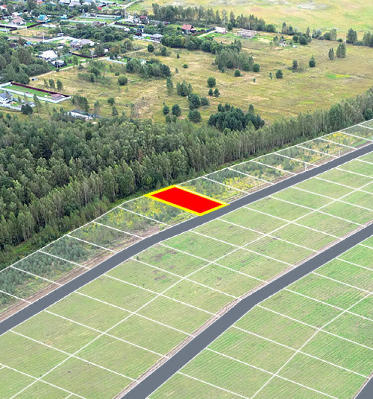 Егорки уч.№26 - Земельный участок кадастровый номер 50:30:0020117:827