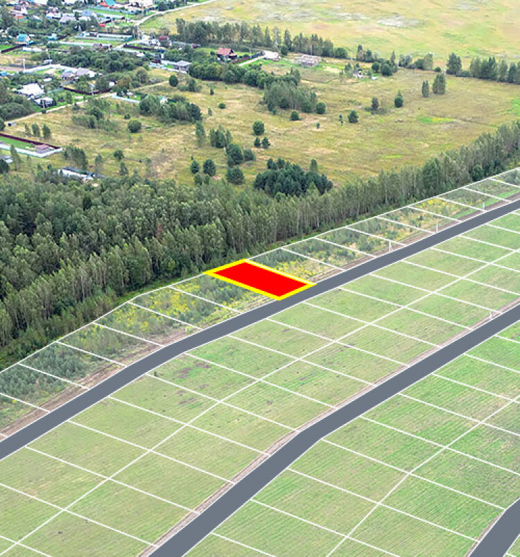 Егорки уч.№25 - Земельный участок кадастровый номер 50:30:0020117:828