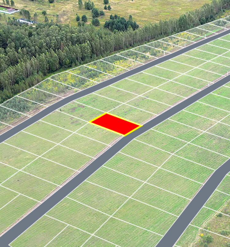 Егорки уч.№101 - Земельный участок кадастровый номер 50:30:0020117:835