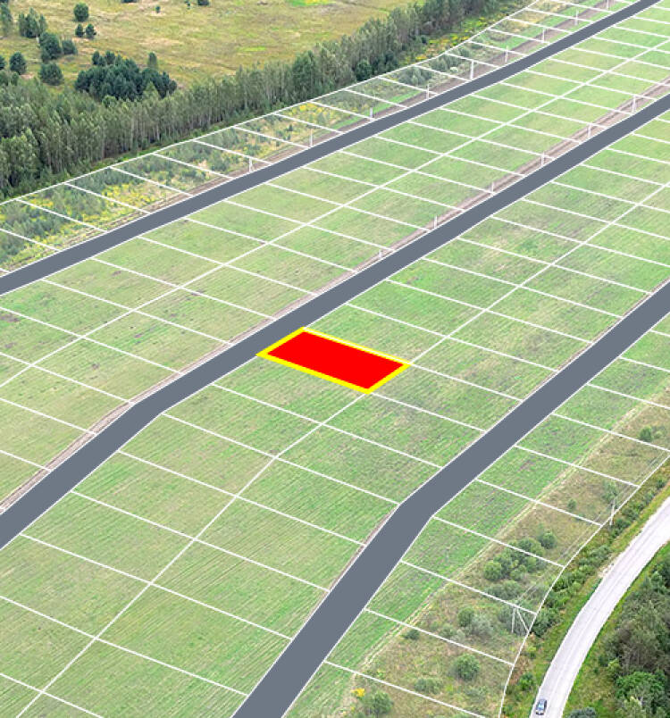 Егорки уч.№118 - Земельный участок кадастровый номер 50:30:0020117:837