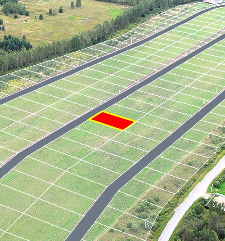 Егорки уч.№120 - Земельный участок кадастровый номер 50:30:0020117:839