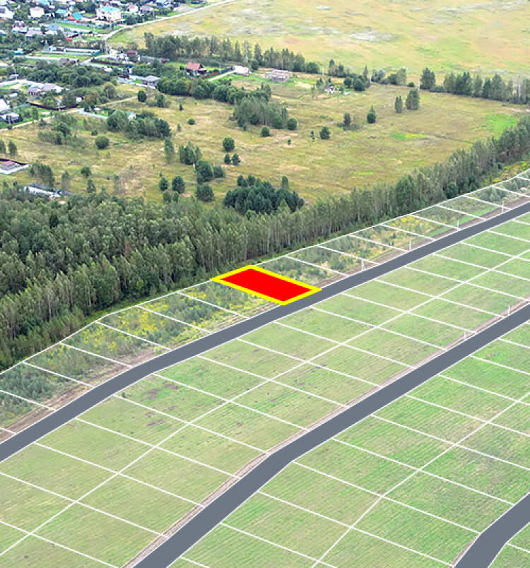 Егорки уч.№24 - Земельный участок кадастровый номер 50:30:0020117:843