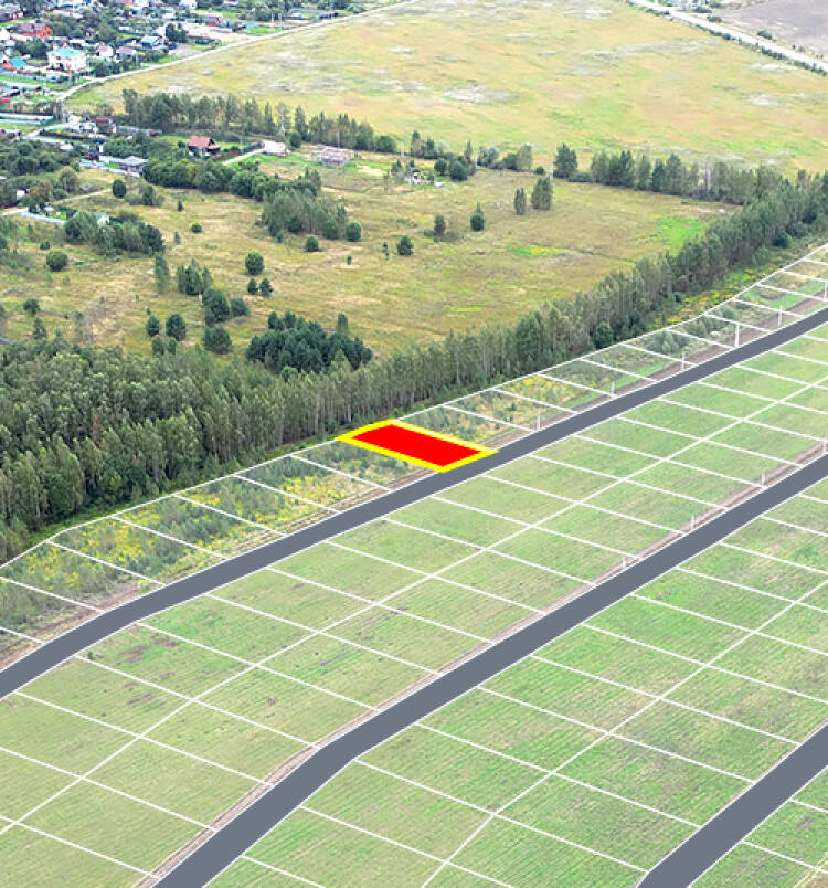 Егорки уч.№22 - Земельный участок кадастровый номер 50:30:0020117:845