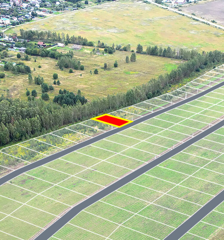 Егорки уч.№21 - Земельный участок кадастровый номер 50:30:0020117:846