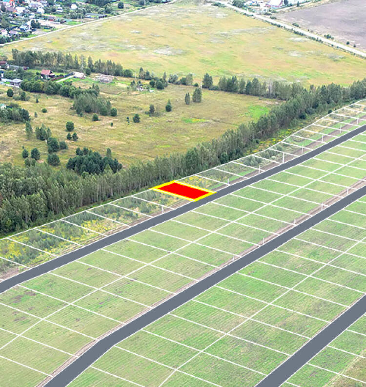 Егорки уч.№20 - Земельный участок кадастровый номер 50:30:0020117:847