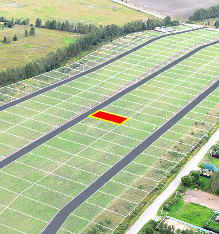 Егорки уч.№124 - Земельный участок кадастровый номер 50:30:0020117:849