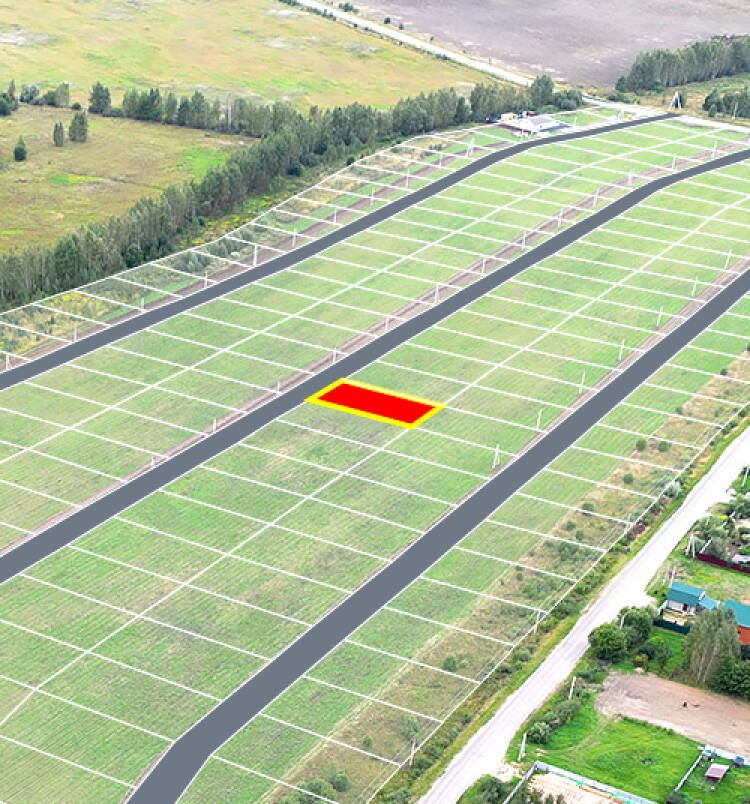 Егорки уч.№125 - Земельный участок кадастровый номер 50:30:0020117:850