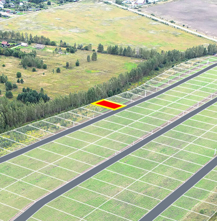 Егорки уч.№18 - Земельный участок кадастровый номер 50:30:0020117:853