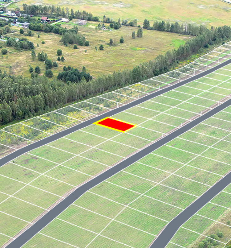 Егорки уч.№49 - Земельный участок кадастровый номер 50:30:0020117:865