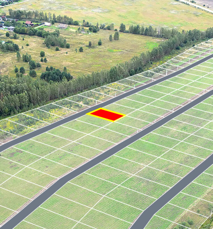 Егорки уч.№50 - Земельный участок кадастровый номер 50:30:0020117:868