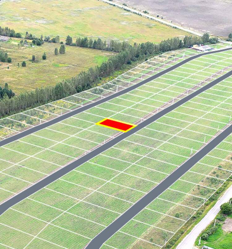 Егорки уч.№92 - Земельный участок кадастровый номер 50:30:0020117:875