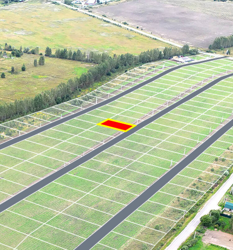 Егорки уч.№90 - Земельный участок кадастровый номер 50:30:0020117:880