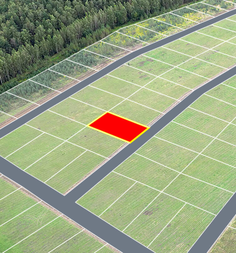 Егорки уч.№105 - Земельный участок кадастровый номер 50:30:0020117:885