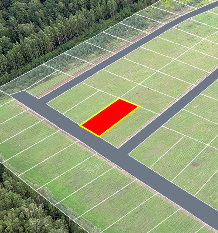 Егорки уч.№107 - Земельный участок кадастровый номер 50:30:0020117:886