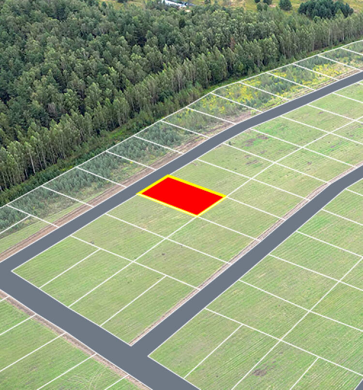 Егорки уч.№41 - Земельный участок кадастровый номер 50:30:0020117:894