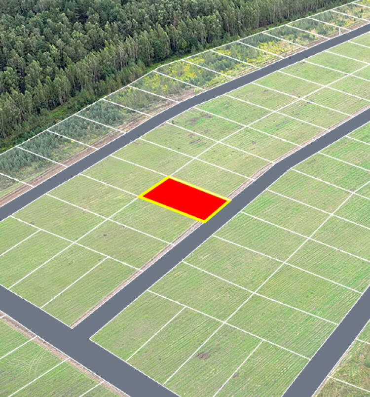 Егорки уч.№104 - Земельный участок кадастровый номер 50:30:0020117:897