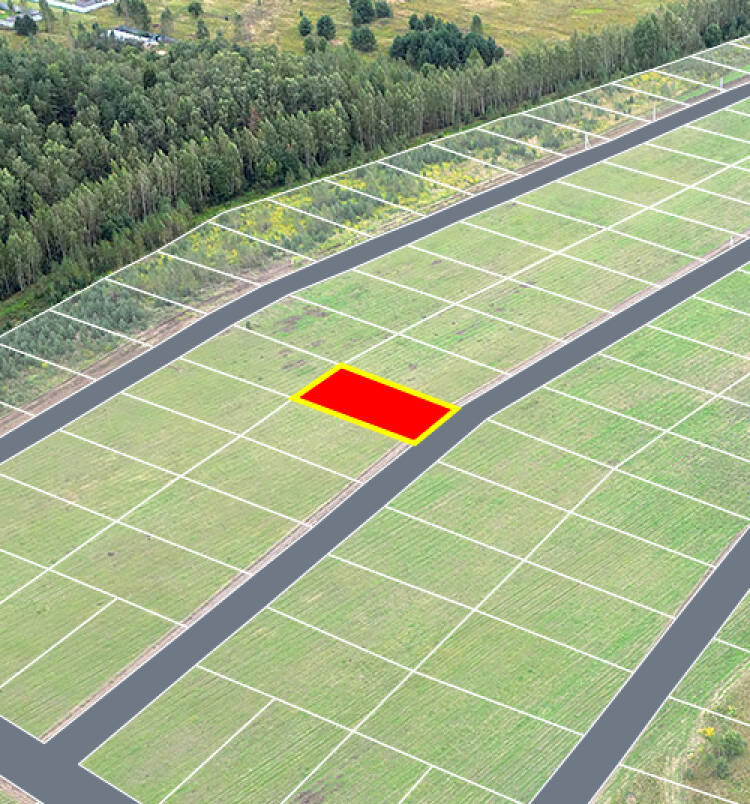 Егорки уч.№102 - Земельный участок кадастровый номер 50:30:0020117:902