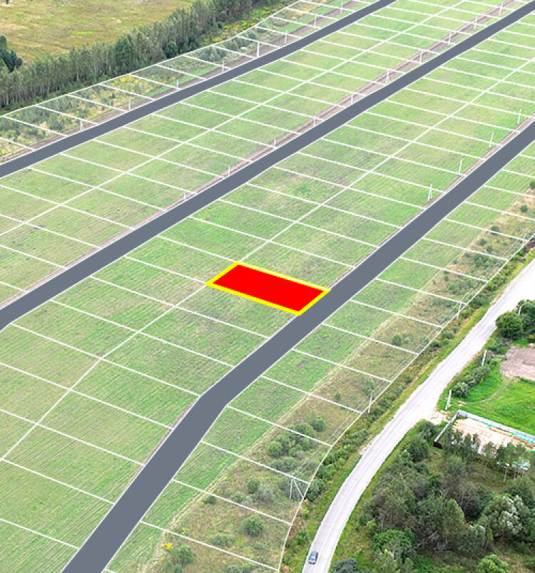 Егорки уч.№168 - Земельный участок кадастровый номер 50:30:0020117:906