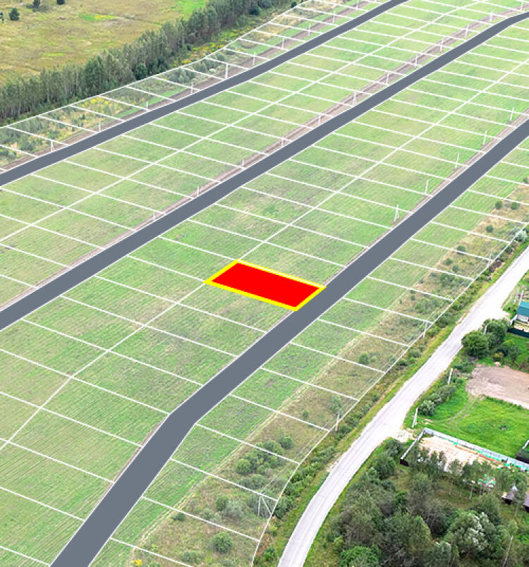 Егорки уч.№167 - Земельный участок кадастровый номер 50:30:0020117:907