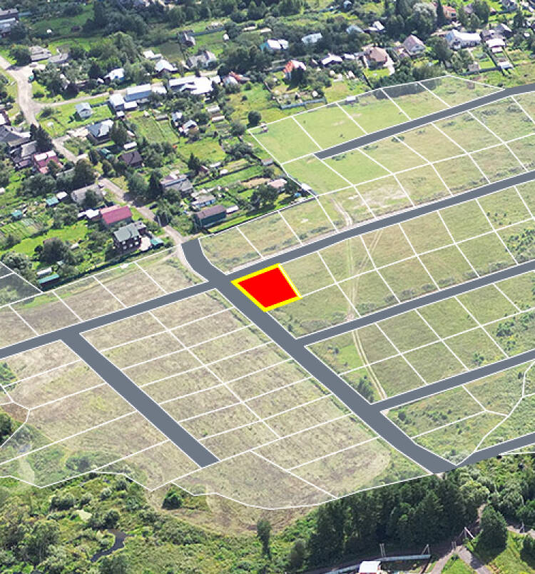 Трубицыно Лесное уч.№84 - Земельный участок кадастровый номер 50:17:0000000:69341