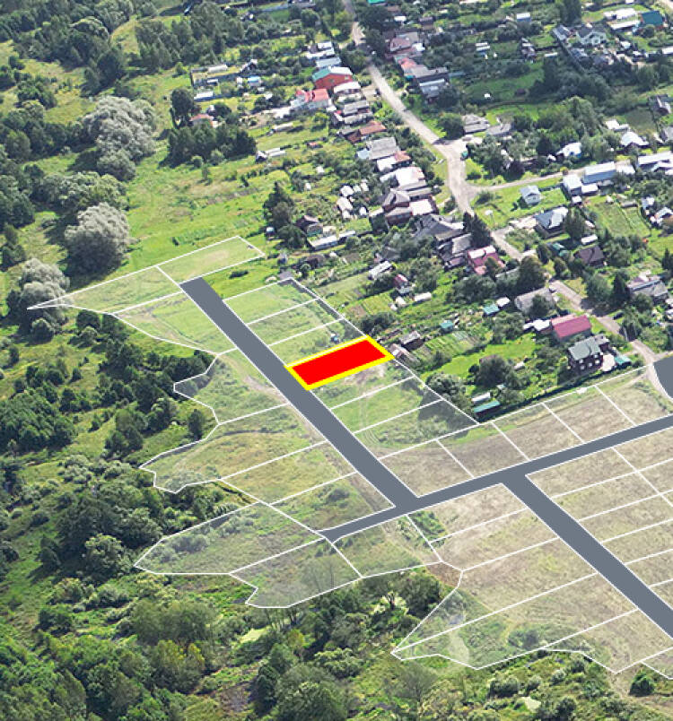 Трубицыно Лесное уч.№5 - Земельный участок кадастровый номер 50:17:0021201:423