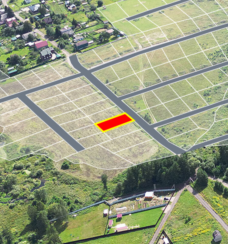 Трубицыно Лесное уч.№28 - Земельный участок кадастровый номер 50:17:0021201:426