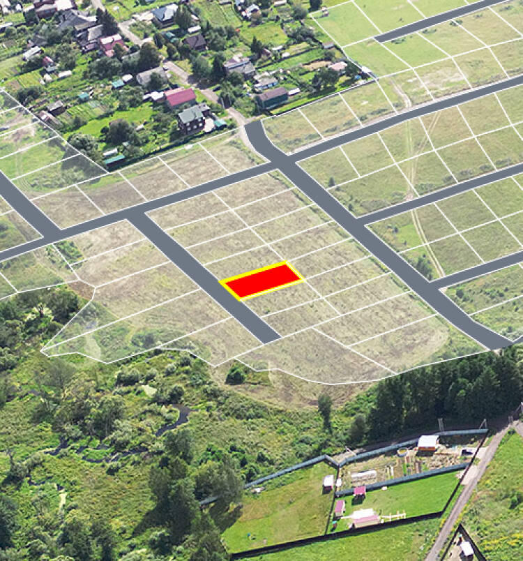 Трубицыно Лесное уч.№30 - Земельный участок кадастровый номер 50:17:0021201:429