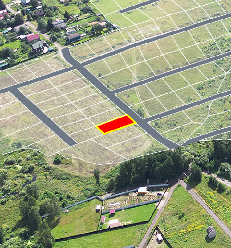 Трубицыно Лесное уч.№27 - Земельный участок кадастровый номер 50:17:0021201:434