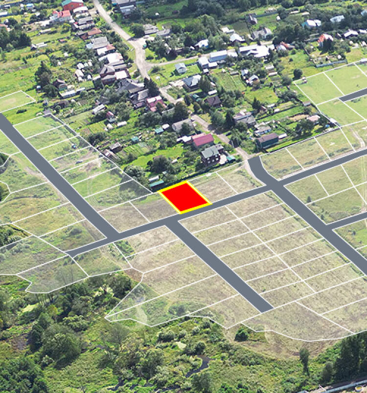 Трубицыно Лесное уч.№42 - Земельный участок кадастровый номер 50:17:0021201:442