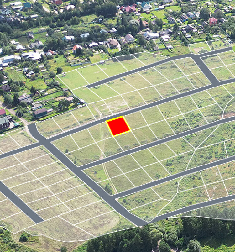 Трубицыно Лесное уч.№81 - Земельный участок кадастровый номер 50:17:0021204:443