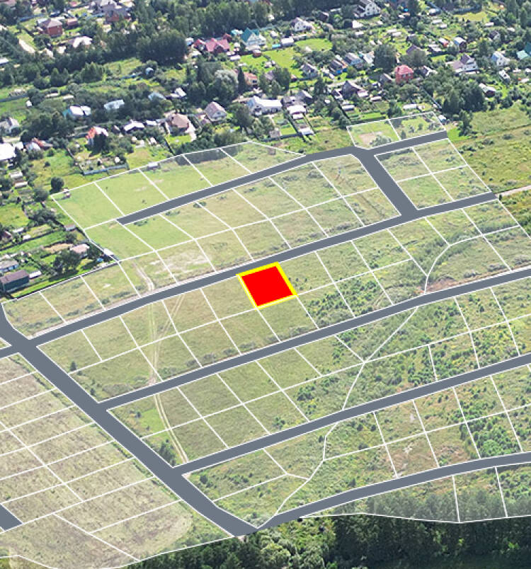 Трубицыно Лесное уч.№79 - Земельный участок кадастровый номер 50:17:0021204:448