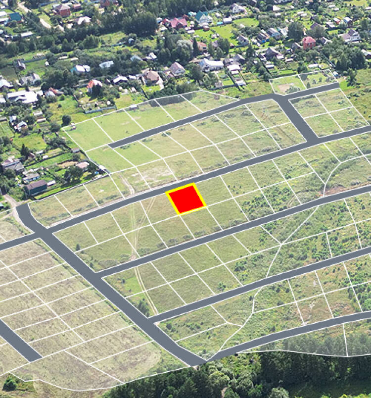 Трубицыно Лесное уч.№80 - Земельный участок кадастровый номер 50:17:0021204:449