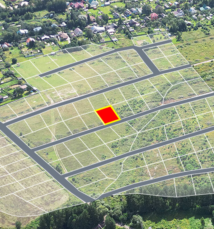 Трубицыно Лесное уч.№89 - Земельный участок кадастровый номер 50:17:0021204:460