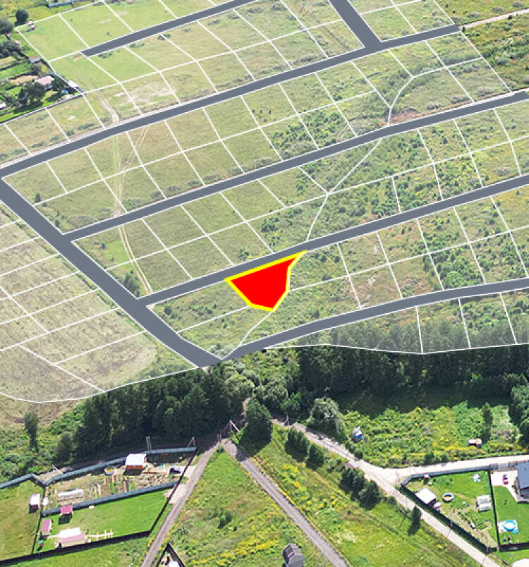 Трубицыно Лесное уч.№121 - Земельный участок кадастровый номер 50:17:0021204:473