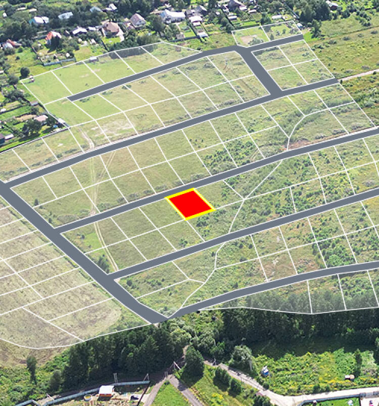 Трубицыно Лесное уч.№101 - Земельный участок кадастровый номер 50:17:0021204:478