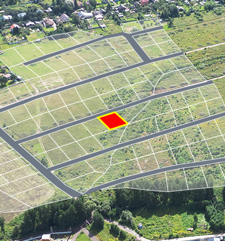 Трубицыно Лесное уч.№100 - Земельный участок кадастровый номер 50:17:0021204:479