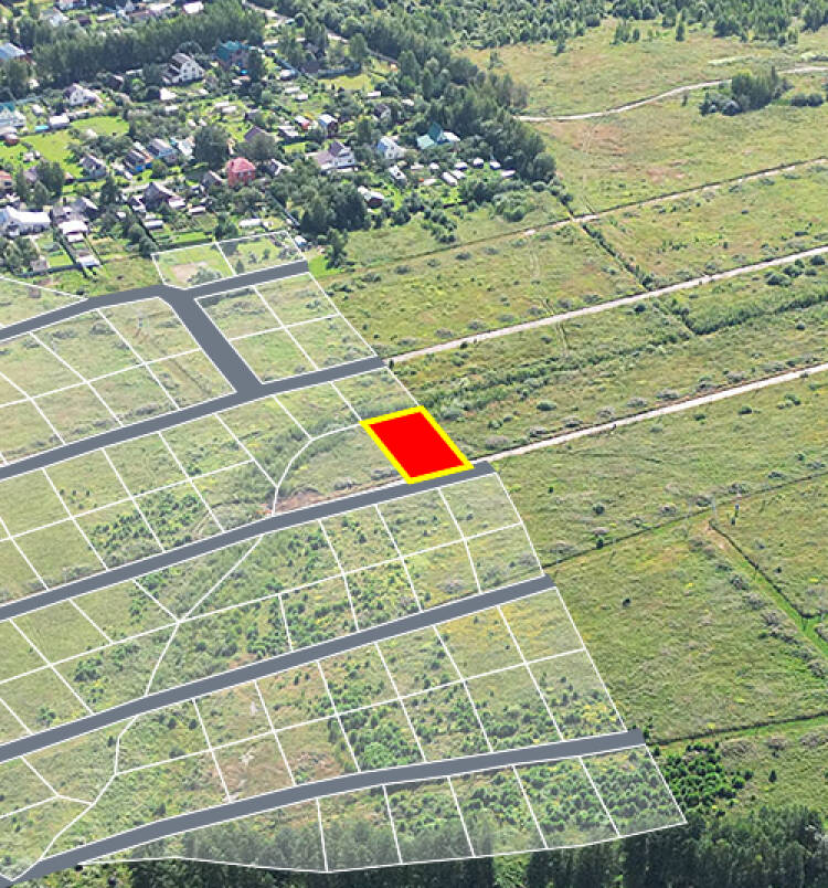 Трубицыно Лесное уч.№94 - Земельный участок кадастровый номер 50:17:0000000:69671