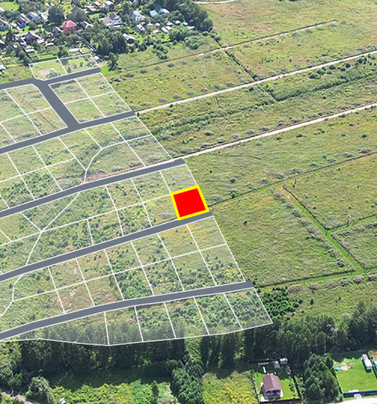 Трубицыно Лесное уч.№113 - Земельный участок кадастровый номер 50:17:0021110:452