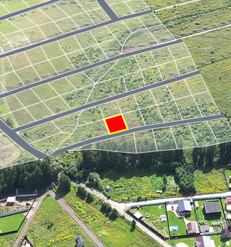 Трубицыно Лесное уч.№125 - Земельный участок кадастровый номер 50:17:0000000:69689