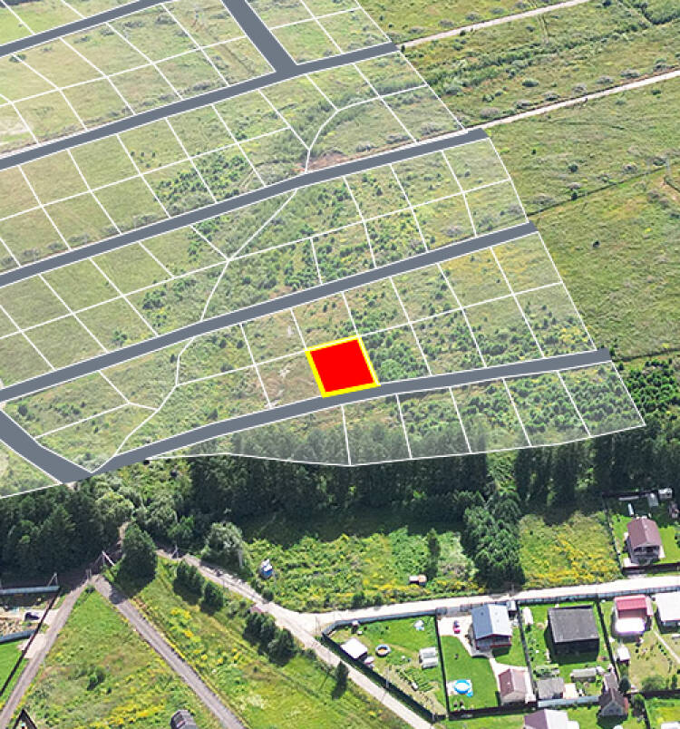 Трубицыно Лесное уч.№126 - Земельный участок кадастровый номер 50:17:0000000:69690